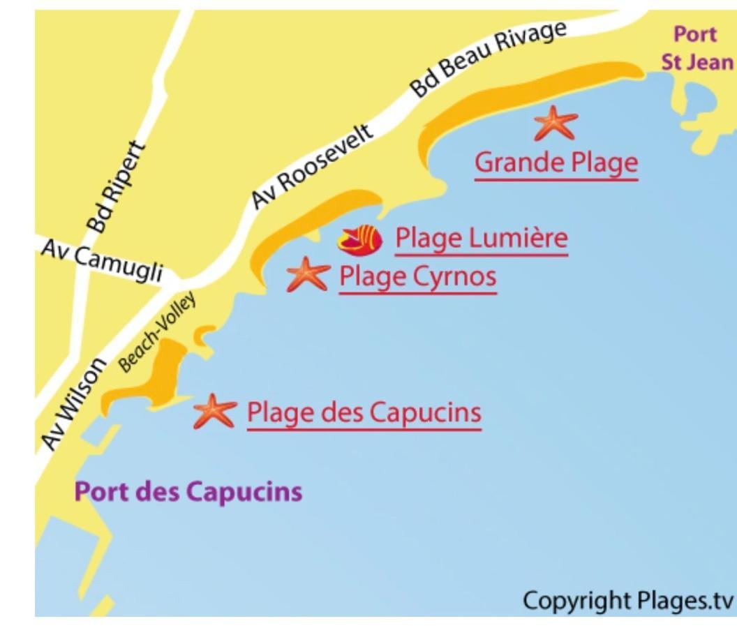 לה קיוטאט Plage St Jean Residence Le Golfe D Azur מראה חיצוני תמונה
